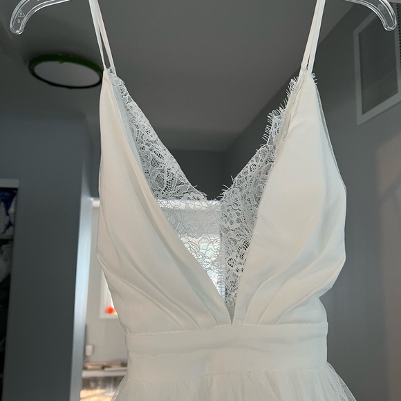 White Maniju Dress, Never Worn (Still Has Tags) - Picture 2 of 3